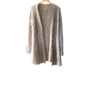 FREE PEOPLE Women's Long Sweater Cardigan Size Large